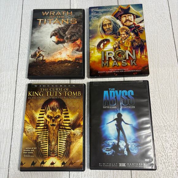 10 Movie DVD Bundle Epic Battles, Ancient Myths, and Heroic Journeys - Picture 2 of 13